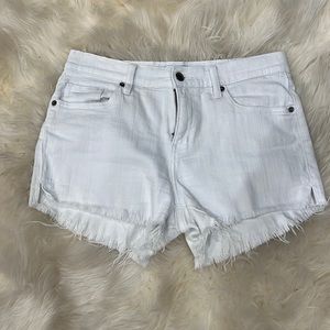 Pistola white short shorts size 28 almost new